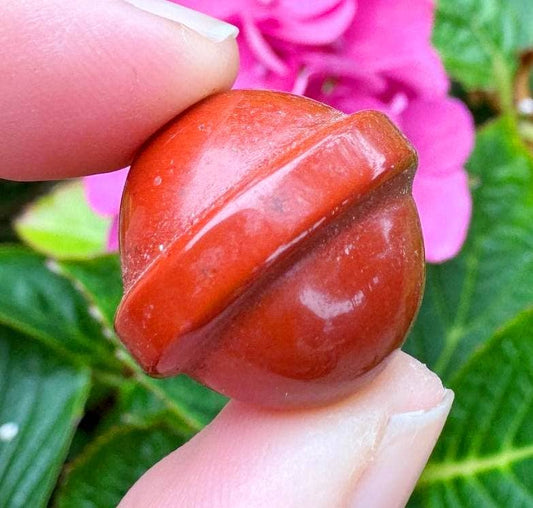 Red Jasper galaxy planet 2cm