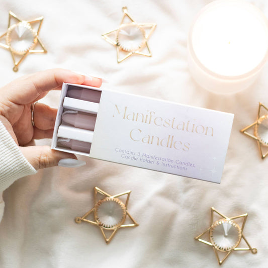 3 Boxed Manifestation Spell Candles