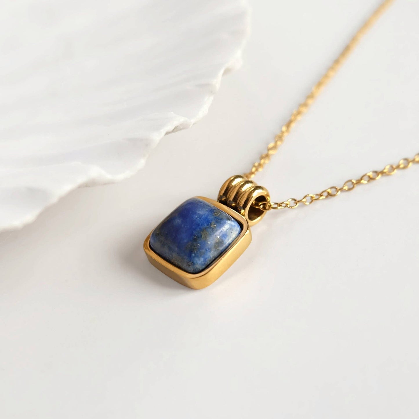 Dainty Lapis Lazuli Necklace