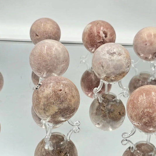 Pink Amethyst Crystal Sphere