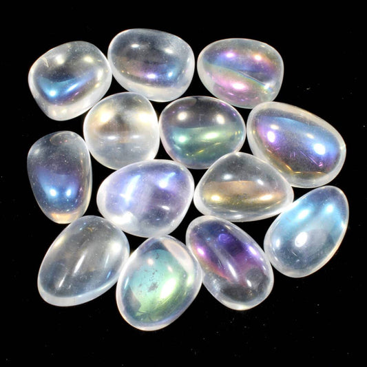 Angel Aura Quartz Tumble stone