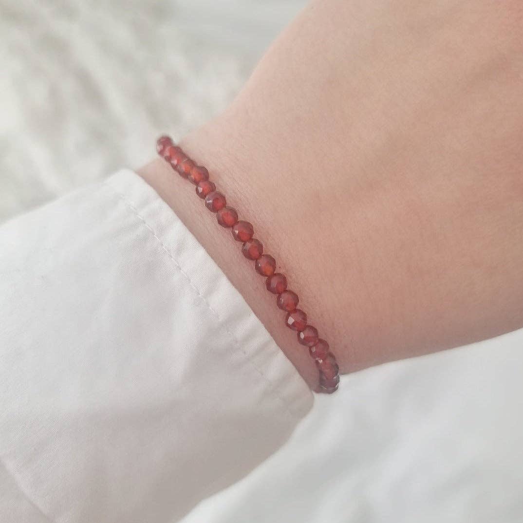 Tiny Carnelian Bracelet