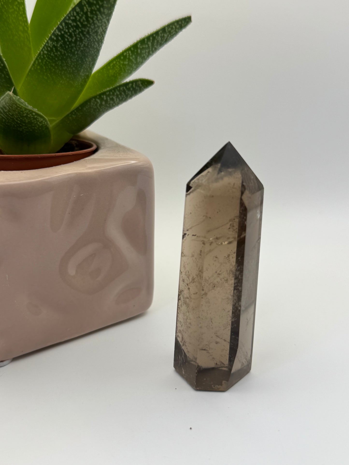 Smoky Quartz Tower (A)