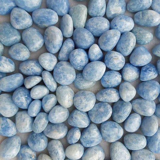 Blue Calcite Tumble Stone