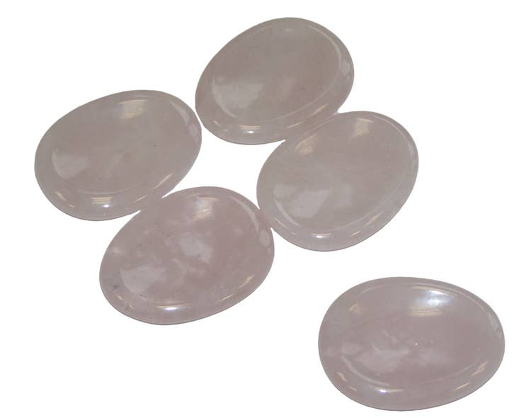Rose Quartz Worry Stone