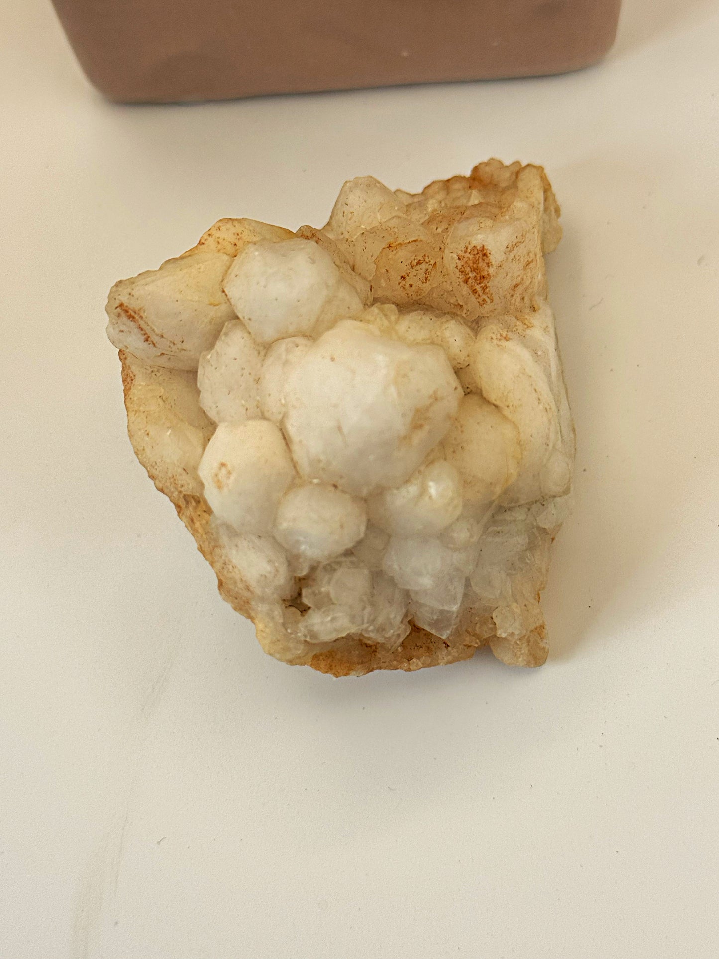Sahara Snow Quartz Crystal Cluster