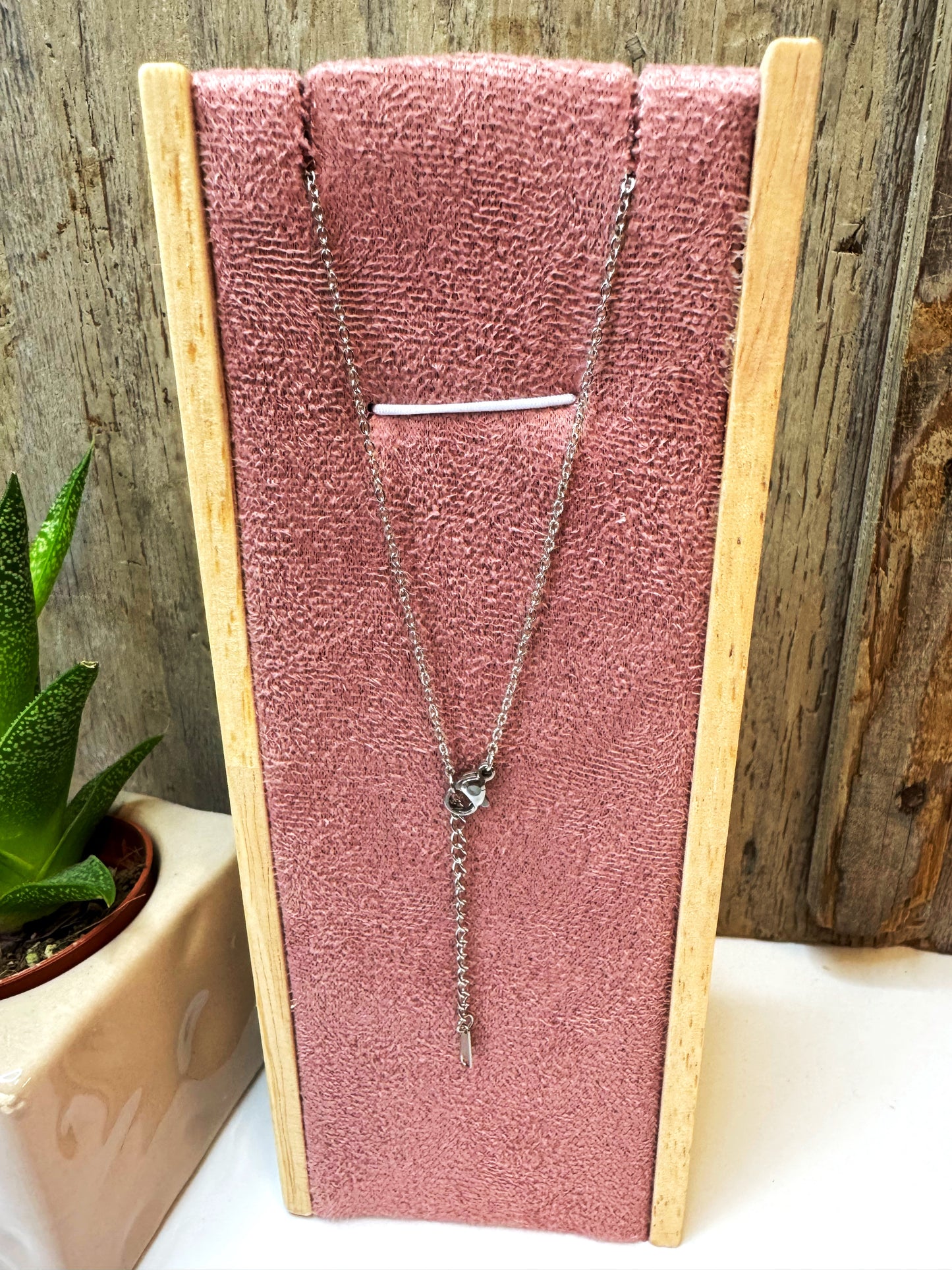 Tiny Gaia Goddess necklace