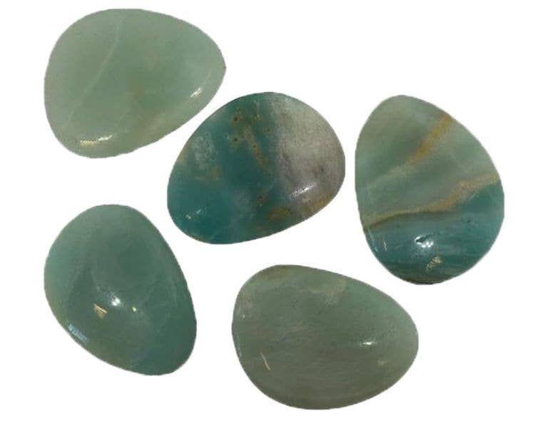Amazonite Thumb Stones