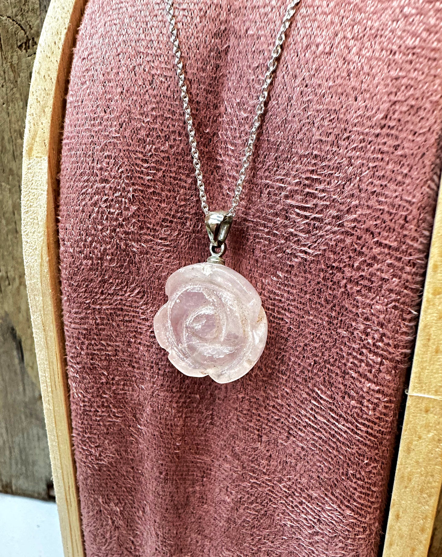 Rose Quartz necklace