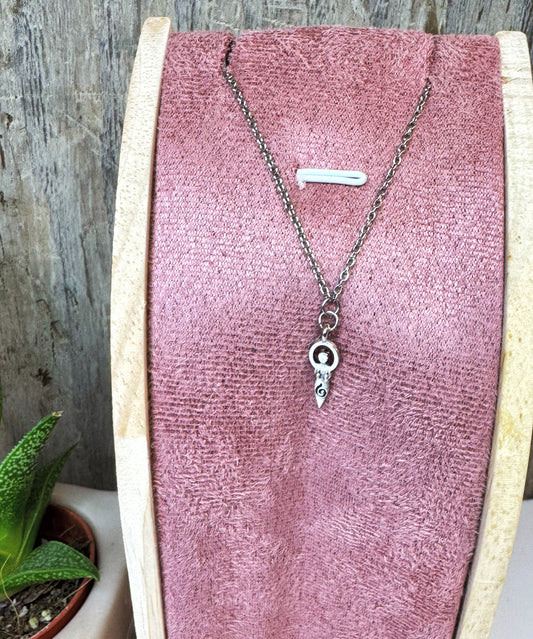 Tiny Gaia Goddess necklace