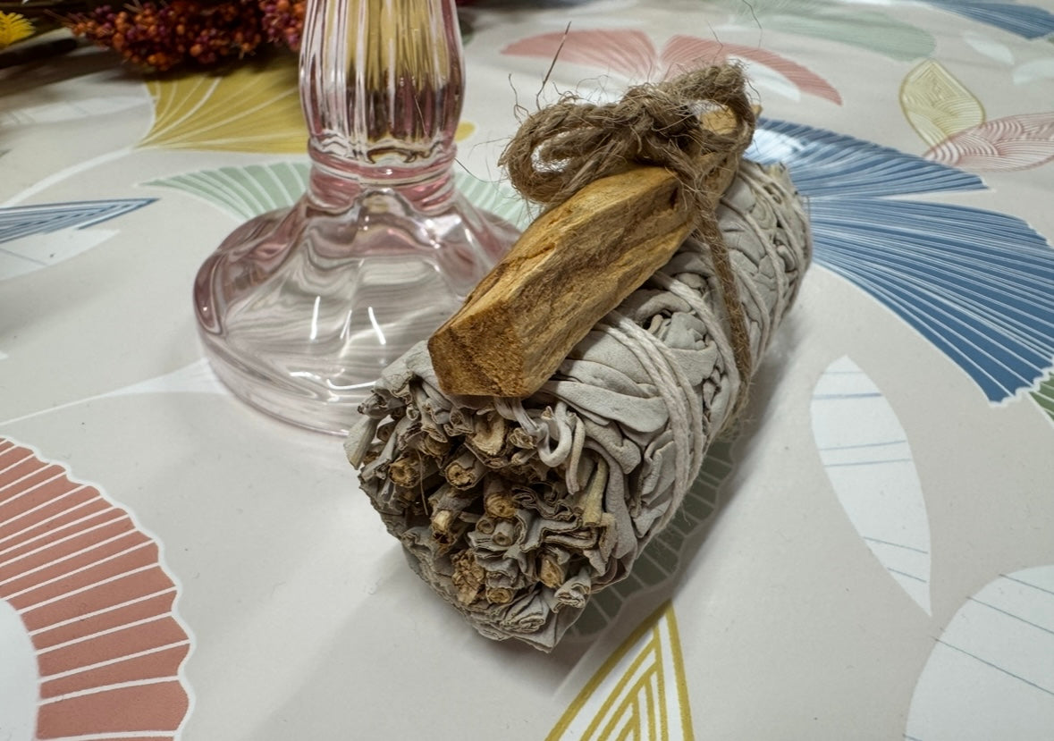 White Sage and Palo Santo bundle