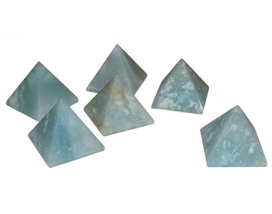 Amazonite Pyramid carving