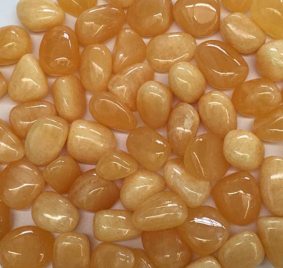 Orange Calcite Tumble Stone