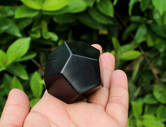 Black Tourmaline Dodecahedron