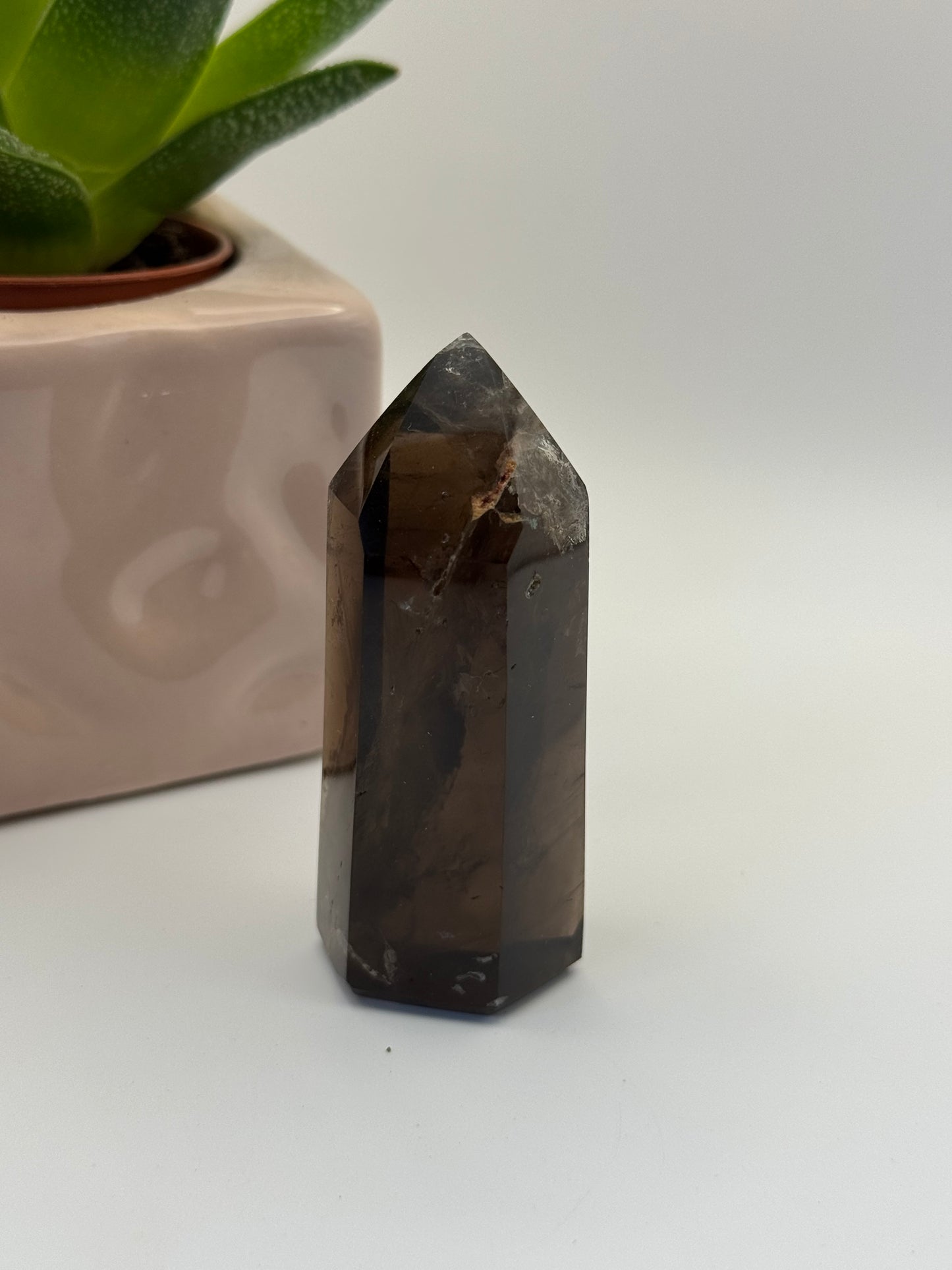 Smoky Quartz Tower (C)