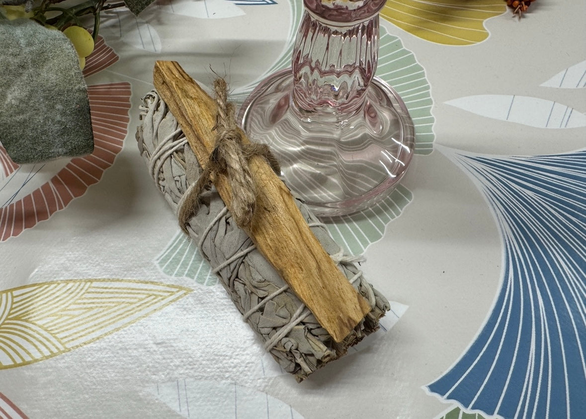 White Sage and Palo Santo bundle