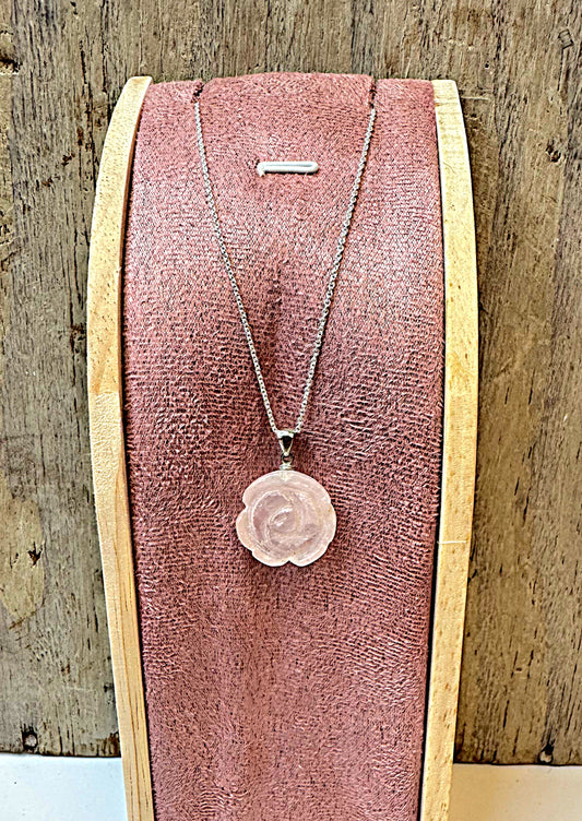 Rose Quartz necklace