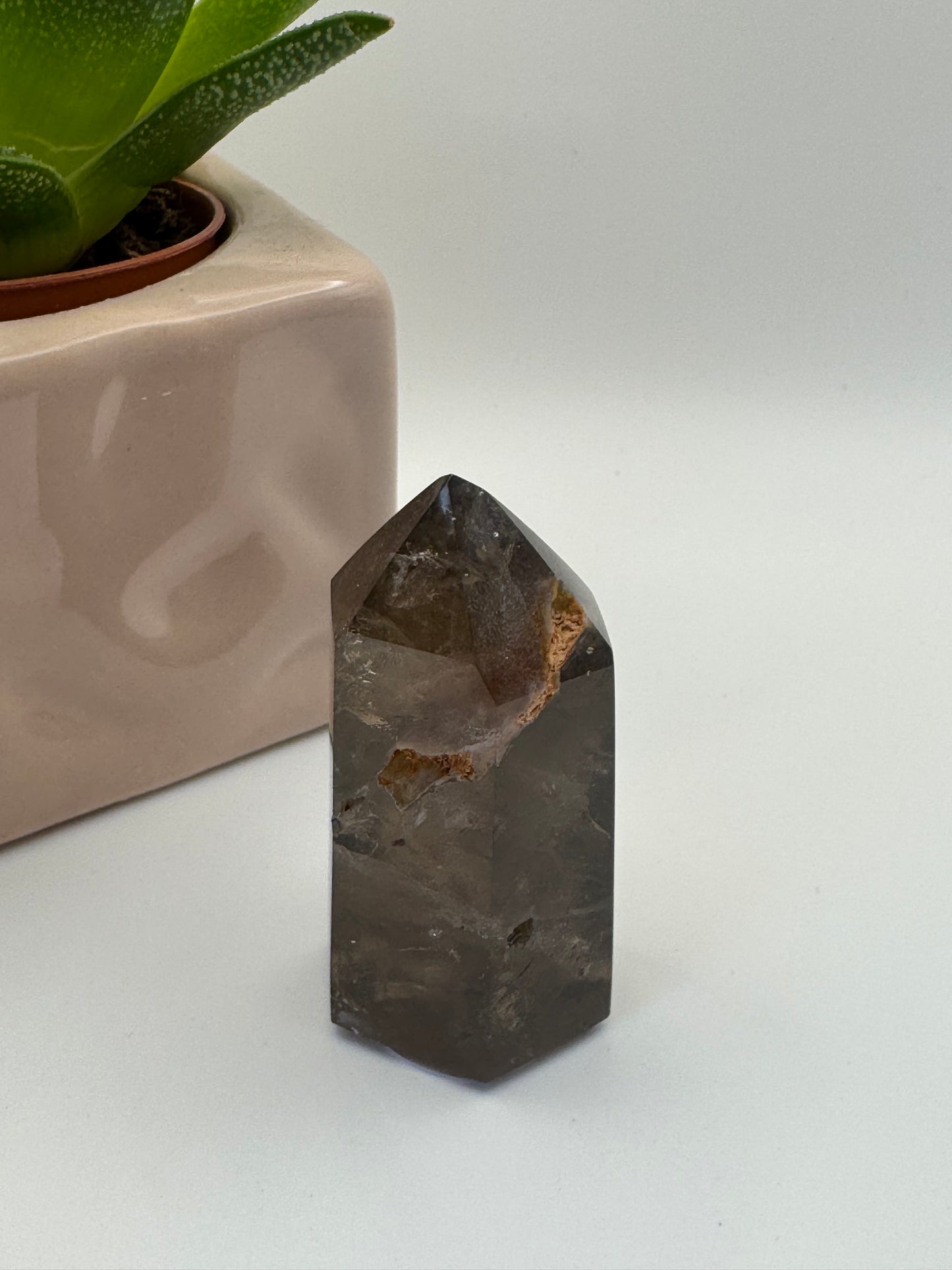 Smoky Quartz Tower (D)