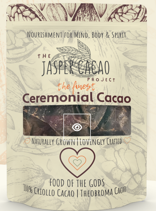 Jasper Cacao Ceremonial Cacao 100% Criollo Bean - 250g bag