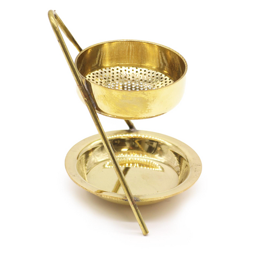 Brass Resin Incense Warmer - Fixed