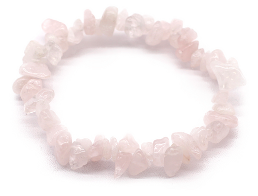 Chipstone Bracelet - Rose Quartz