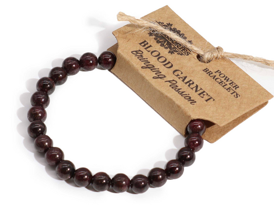 Blood Garnet power bracelet