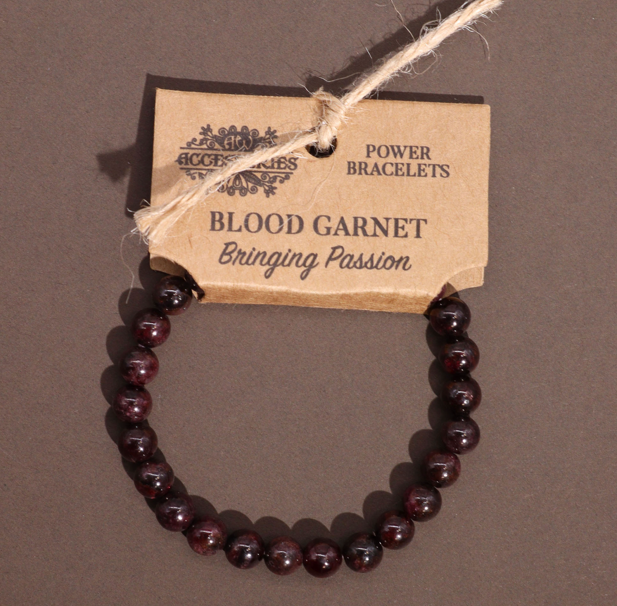 Blood Garnet power bracelet