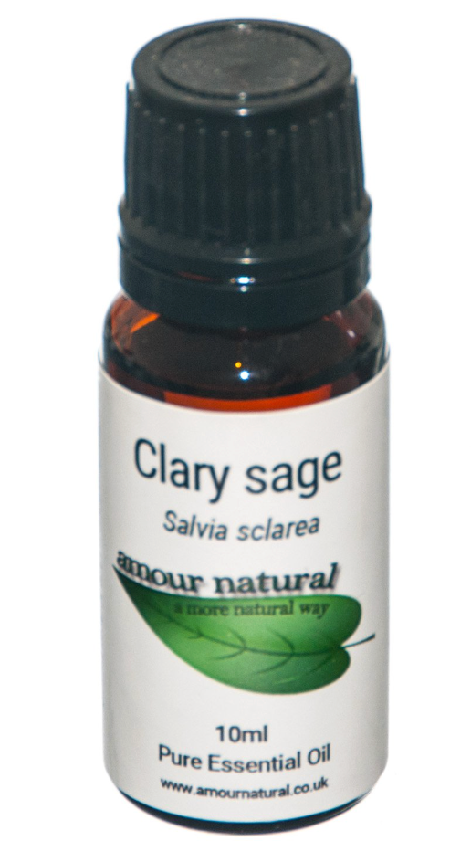 Clary Sage 10ml Essential Oil by Amour Naturals