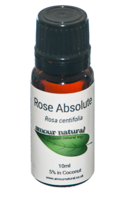Rose Absolute 5% Dilute Oil 10ml by Amour Natural