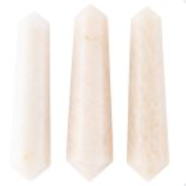 Pink Moonstone Double Terminated Point
