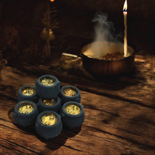 Nag Champa Mini Cauldron Wax Melts (pack of 8) by Pippie Melts