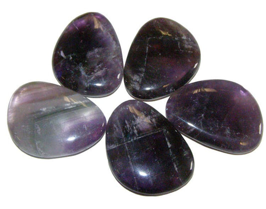 Amethyst Thumb Stone
