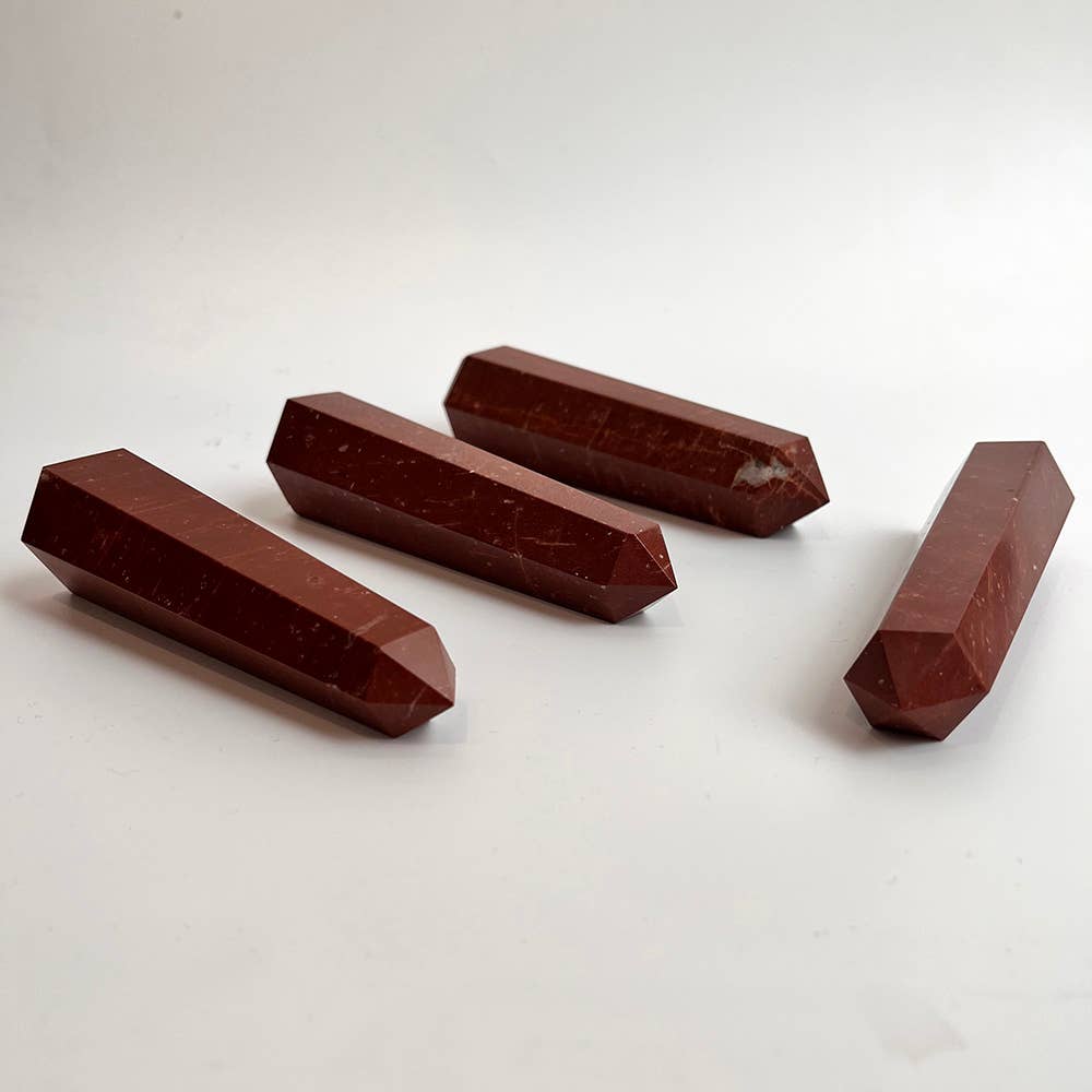 Red Jasper Obelisk Tower, 8-10cm