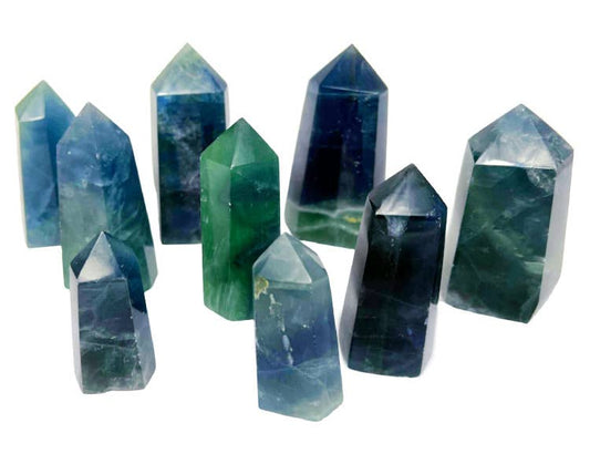Blue Fluorite Point