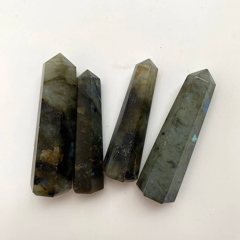 Labradorite Small Obelisk Tower, 5-7cm