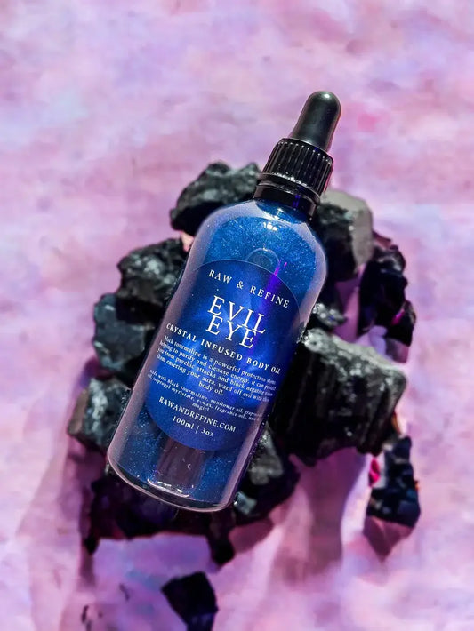 Evil Eye - 3oz Crystal Infused Body Oil